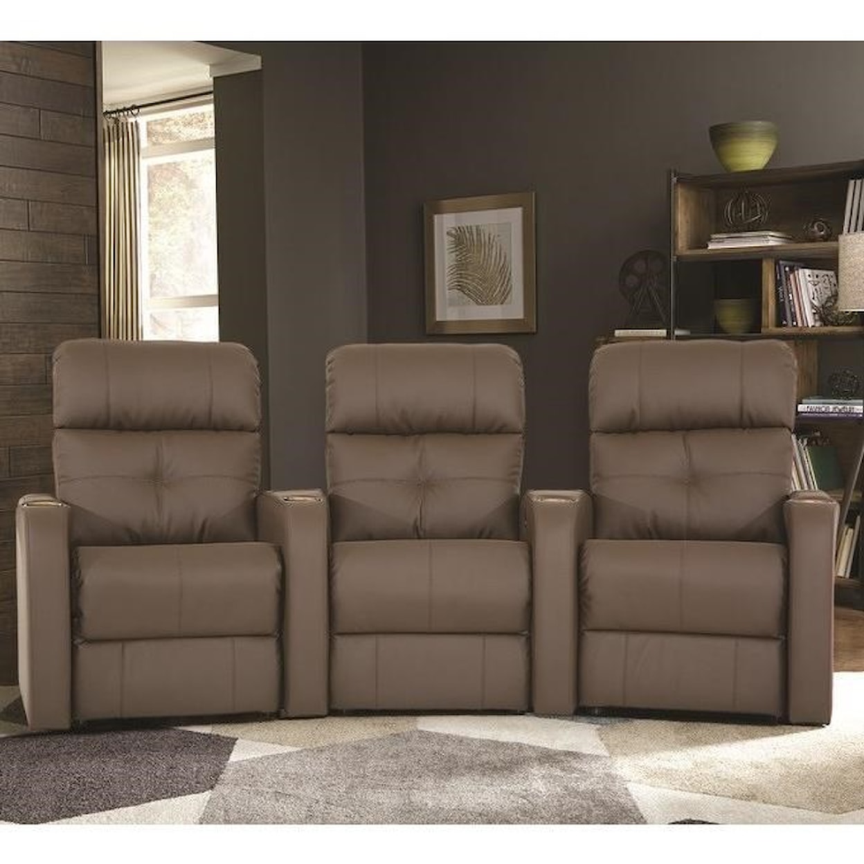 Palliser Audio Theater Sectional