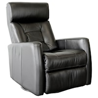 Baltic II Contemporary Swivel Glider Power Recliner w/ Power Headrest