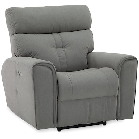 Acacia Contemporary Wallhugger Power Recliner with Power Headrest