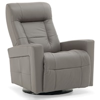 Contemporary Swivel Glider Power Recliner