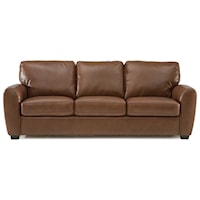 Contemporary Sofa with Rounded Track Arms