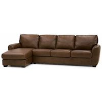 Contemporary Sectional Sofa with LHF Chaise