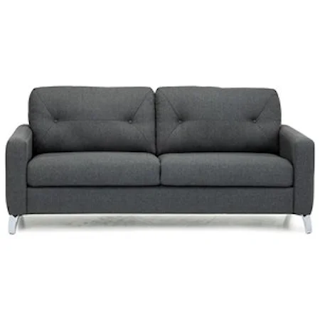 Modern Sofa with Tufts on Seat Back