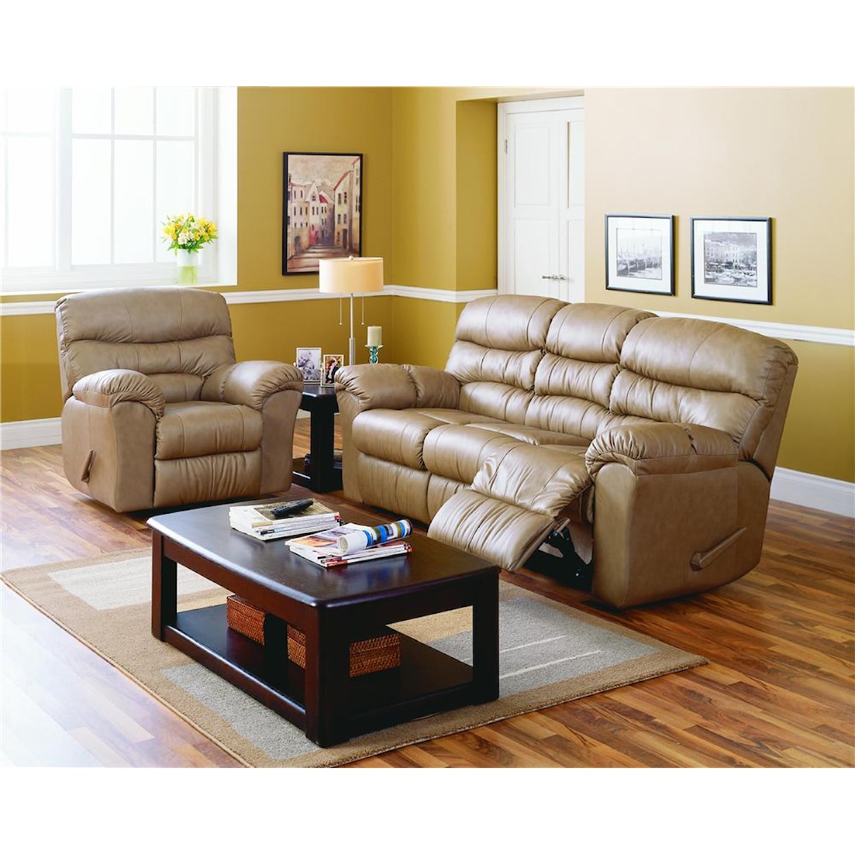 Palliser Durant Manual Reclining Sofa