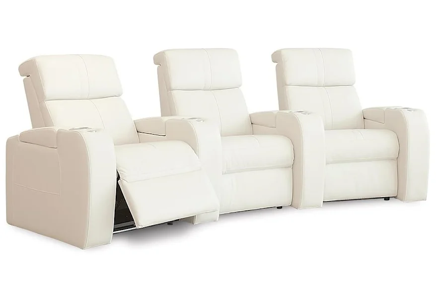 Flicks Home Theater Sectional by Palliser at Reeds Furniture