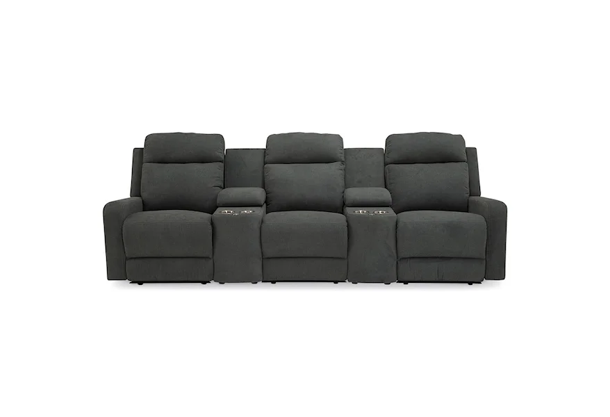 Forest Hill 3-Seat Reclining Sectional Sofa by Palliser at Mueller Furniture