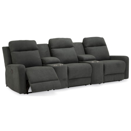 3-Seat Reclining Sectional Sofa