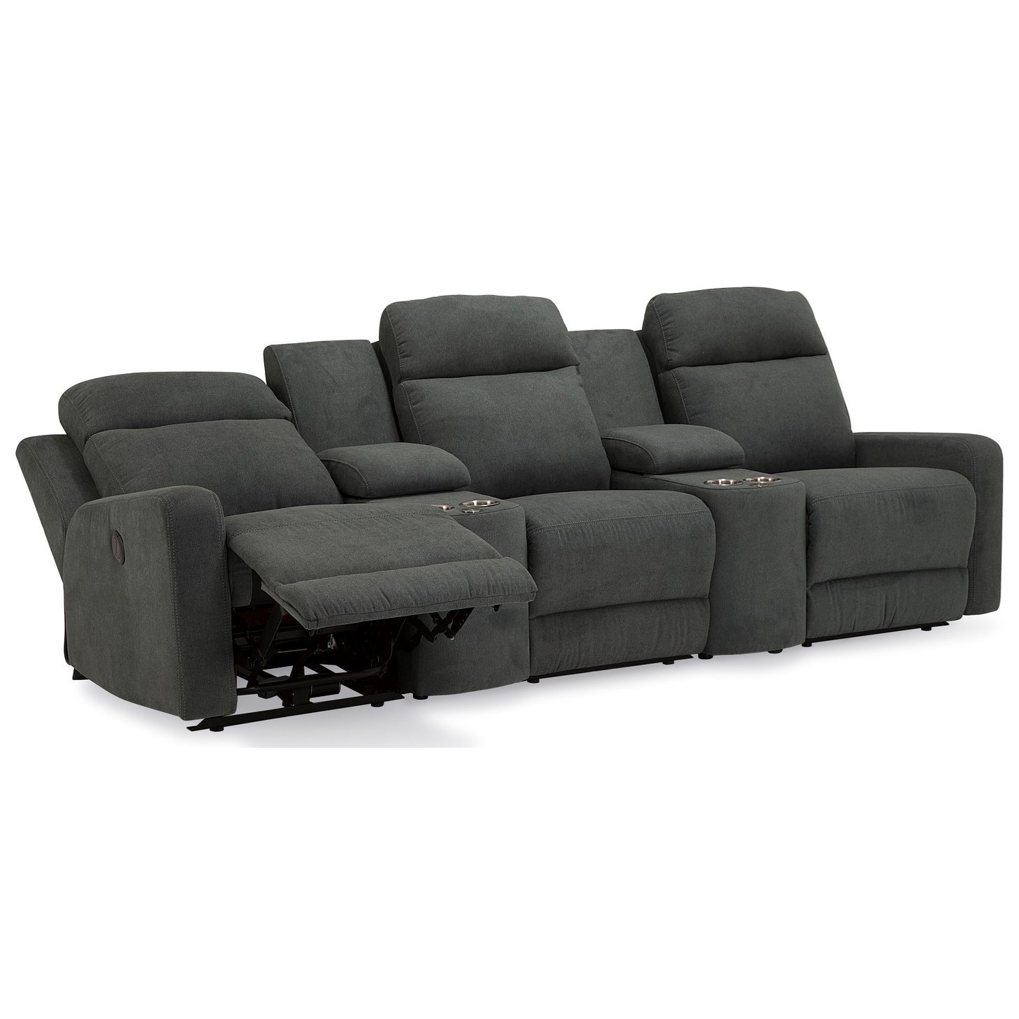 3-Seat Reclining Sectional Sofa
