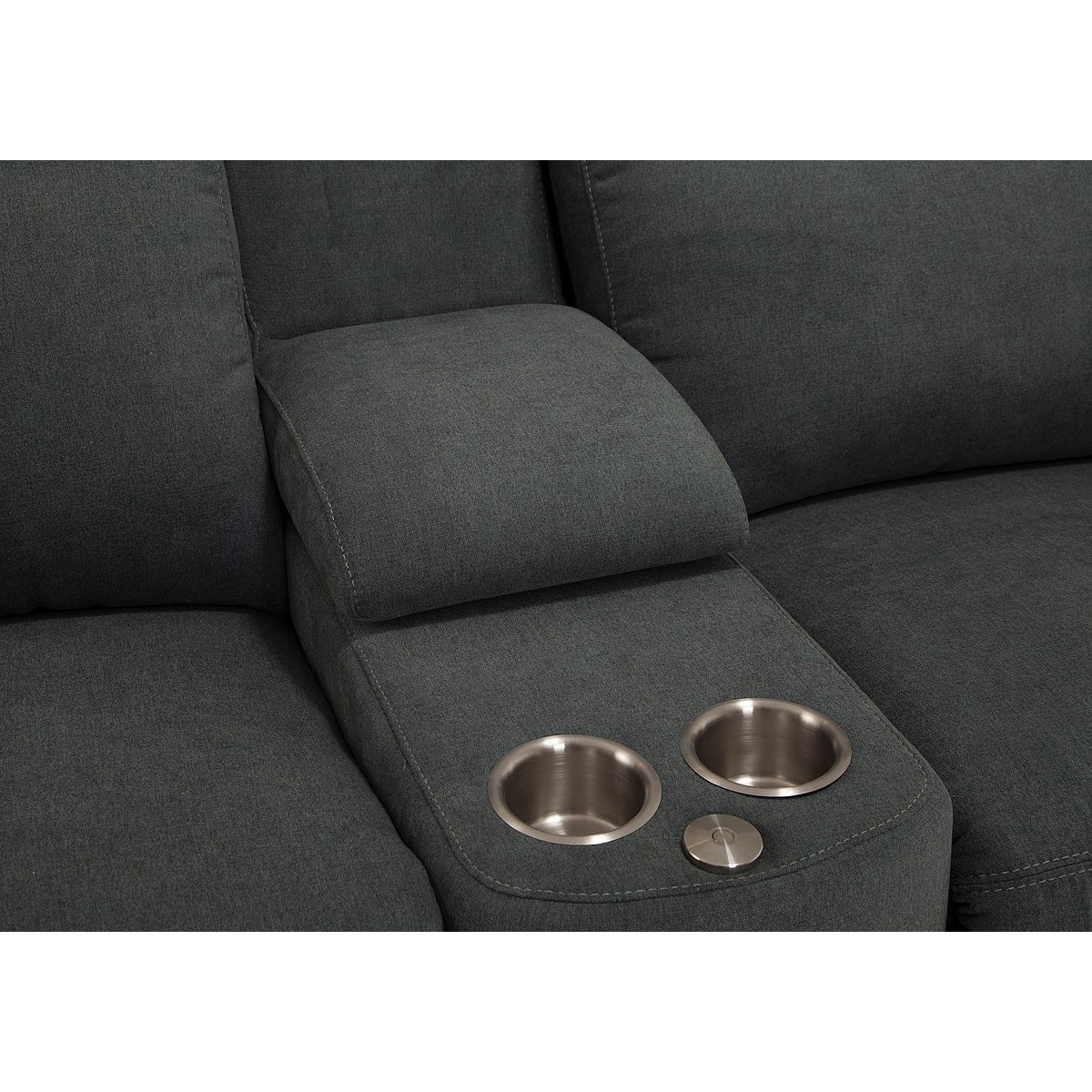 3-Seat Reclining Sectional Sofa