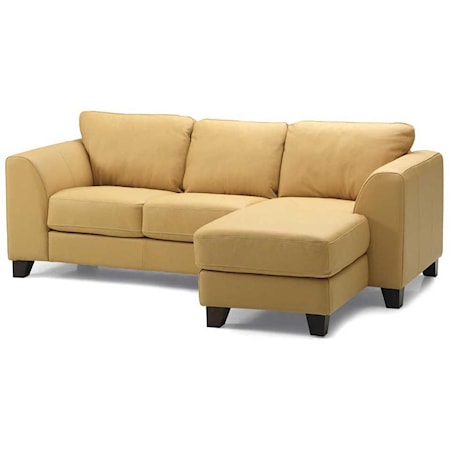 Three Seat Right Facing Chaise Sofa