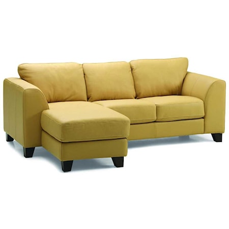 Three Seat Left Facing Chaise Sofa