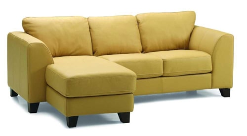 Three Seat Left Facing Chaise Sofa