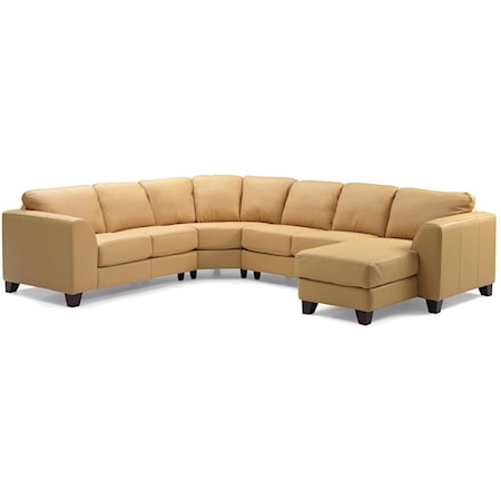 RHF Chaise Sectional E1-04