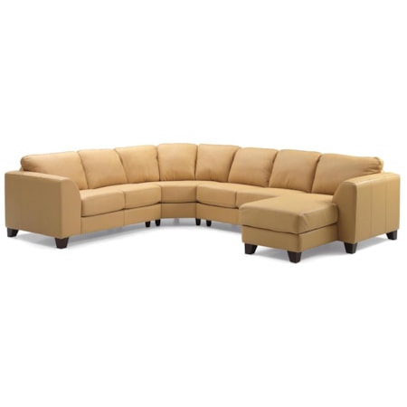 RHF Chaise Sectional E1-04