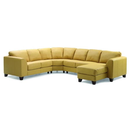 RHF Chaise Sectional E1-04