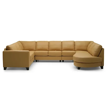 Right Hand Facing Bumper Sectional