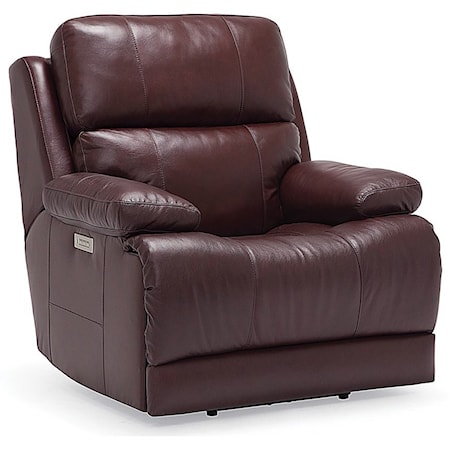 Kenaston Casual Wallhugger Power Recliner with Power Headrest