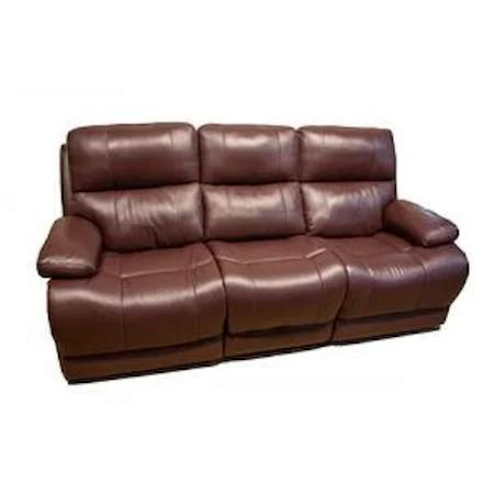 Power Reclining Sofa with Power Headrest and Power Lumbar Support