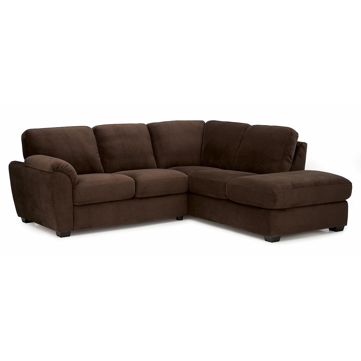 Palliser Lanza Two Piece Sectional Sofa with LHF Chaise