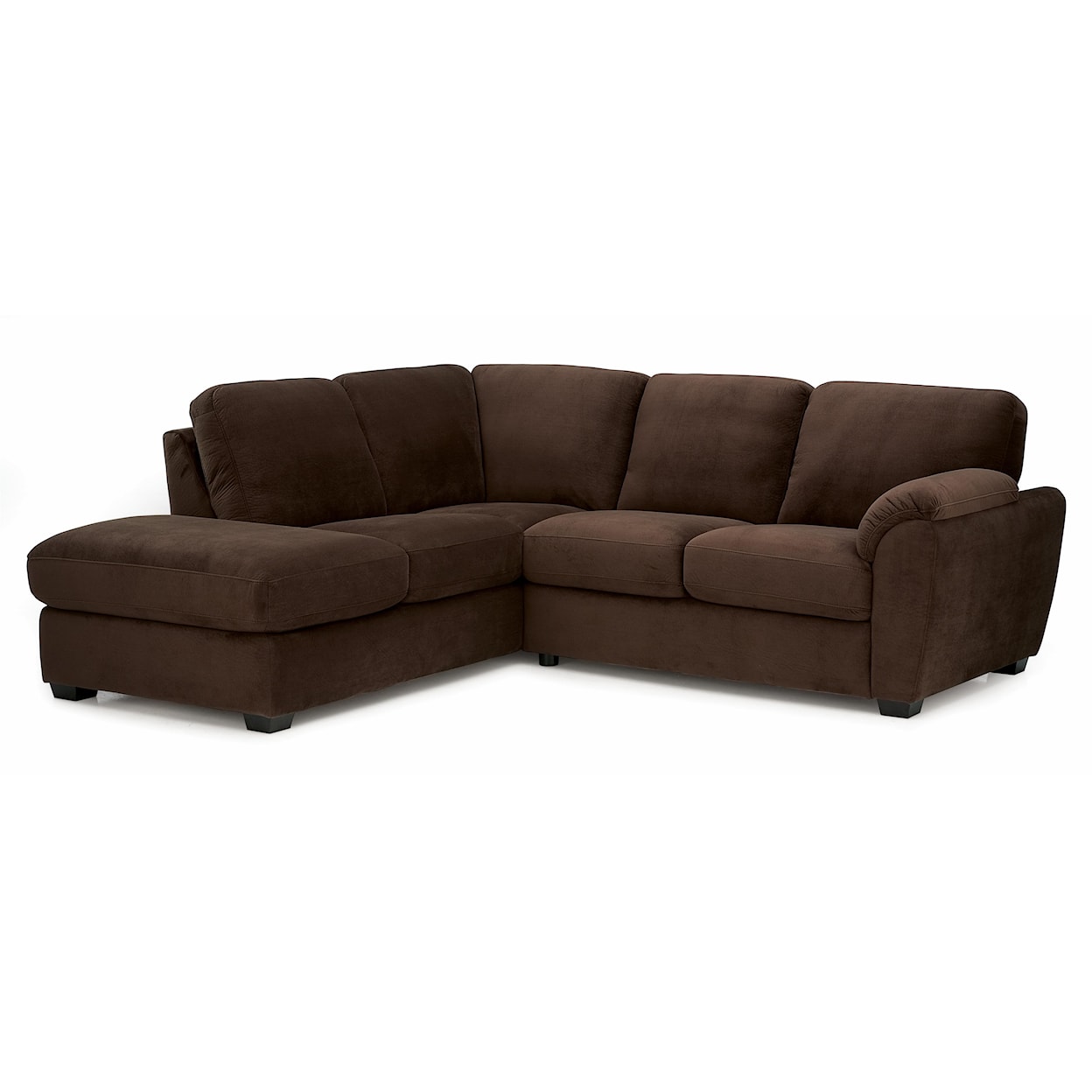 Palliser Lanza Two Piece Sectional Sofa with RHF Chaise
