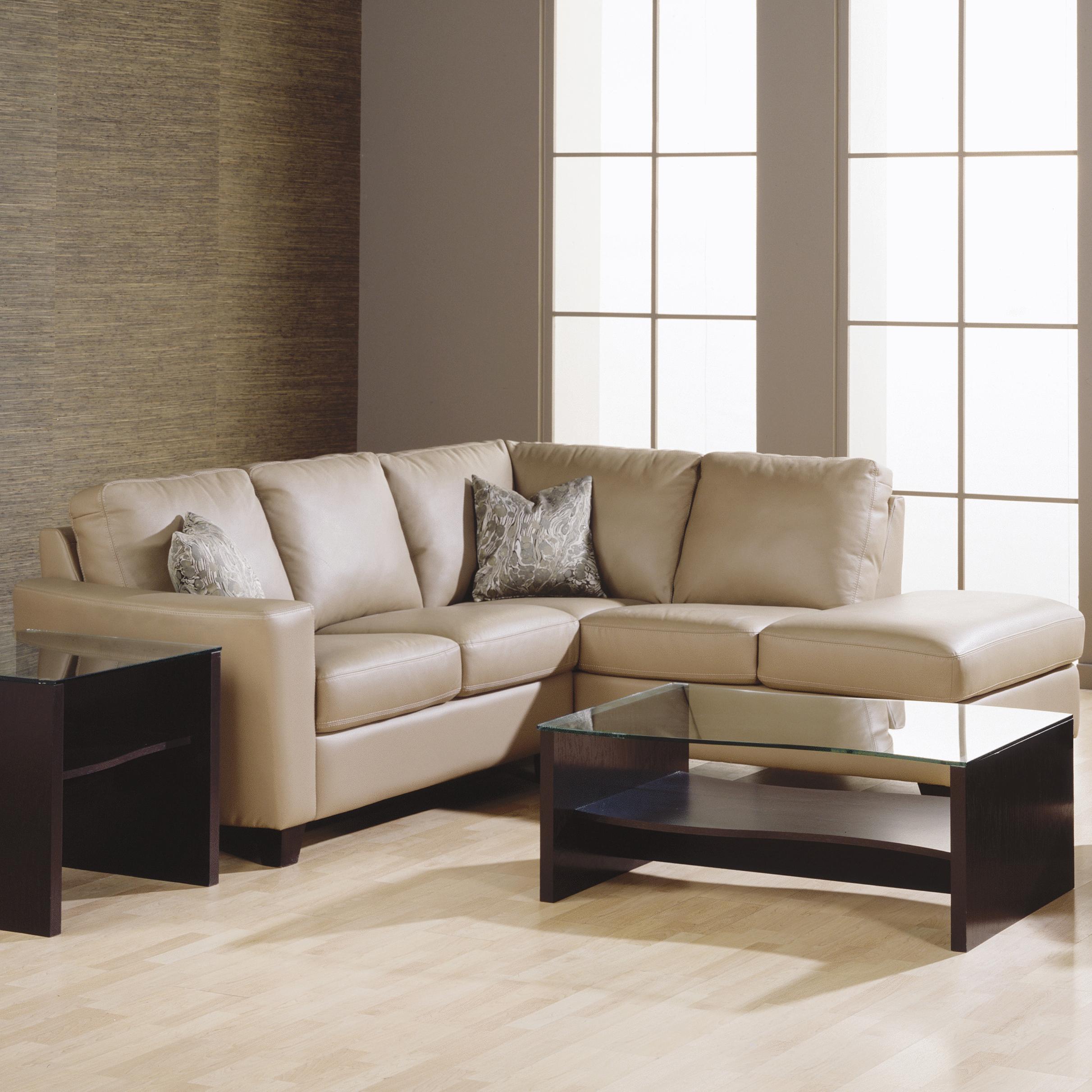 Palliser Leeds 7732807+35 Contemporary 2piece Sectional with Corner Chaise Dunk & Bright