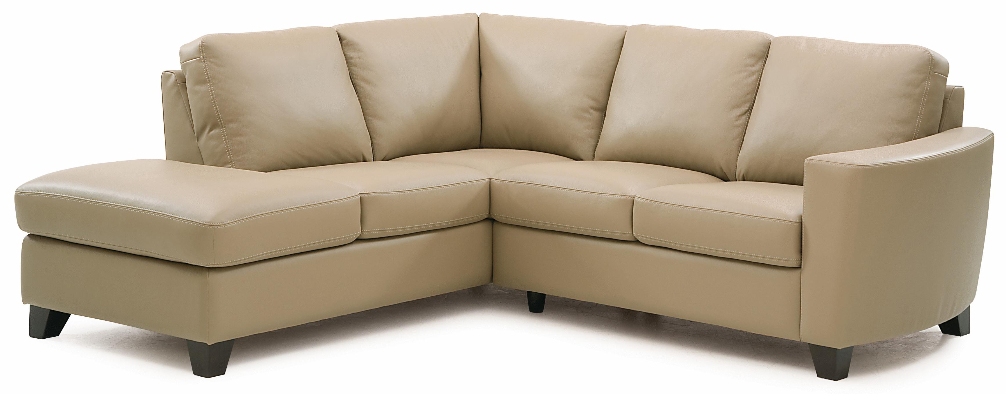 Palliser Leeds Contemporary 2piece Sectional with Corner Chaise A1