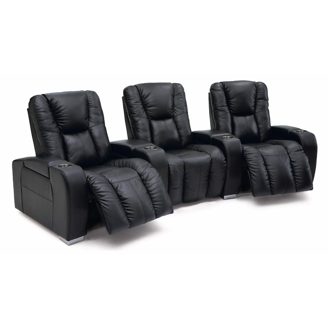 Palliser Media Manual Reclining Home Theater Sectional