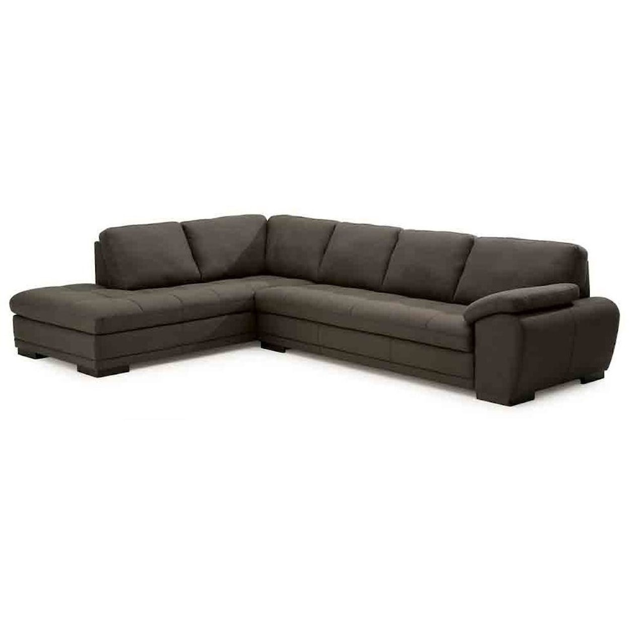 Palliser Miami Contemporary Sectional Sofa with Chaise