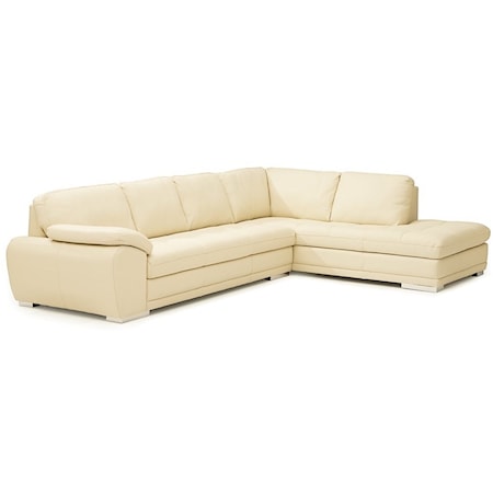 Contemporary Sectional Sofa with Chaise