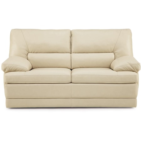 Northbrook Casual Loveseat with Attached Pillow Top Cushions