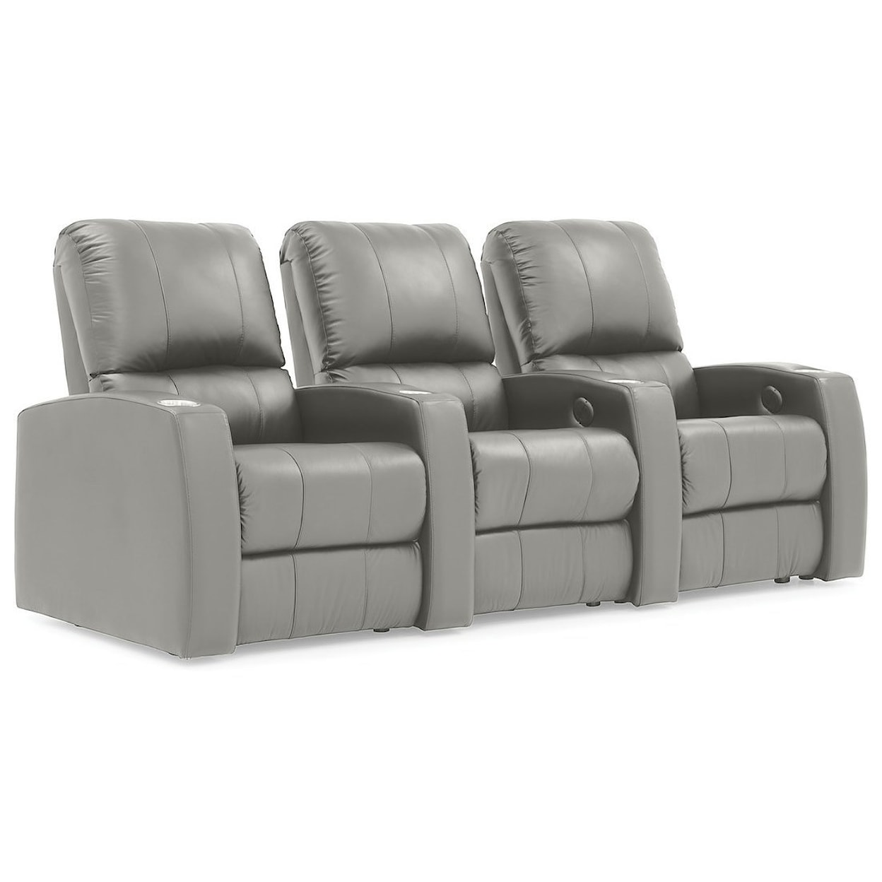 Palliser Pacifico 41920 3-Seat Power Reclining Theater Seating