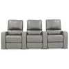 Palliser Pacifico 41920 3-Seat Power Reclining Theater Seating