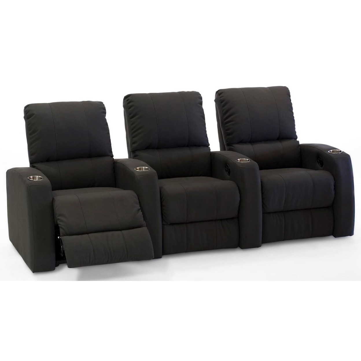 Palliser Pacifico 41920 3-Seat Power Reclining Theater Seating