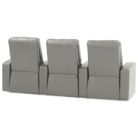 3-Seat Reclining Theater Seating