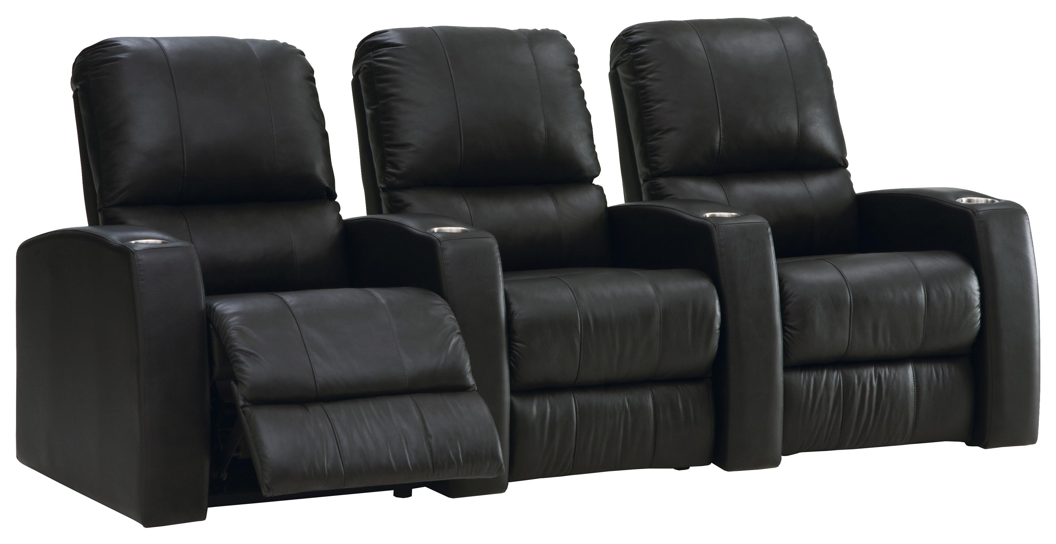 Power Reclining Home Theater Sectional
