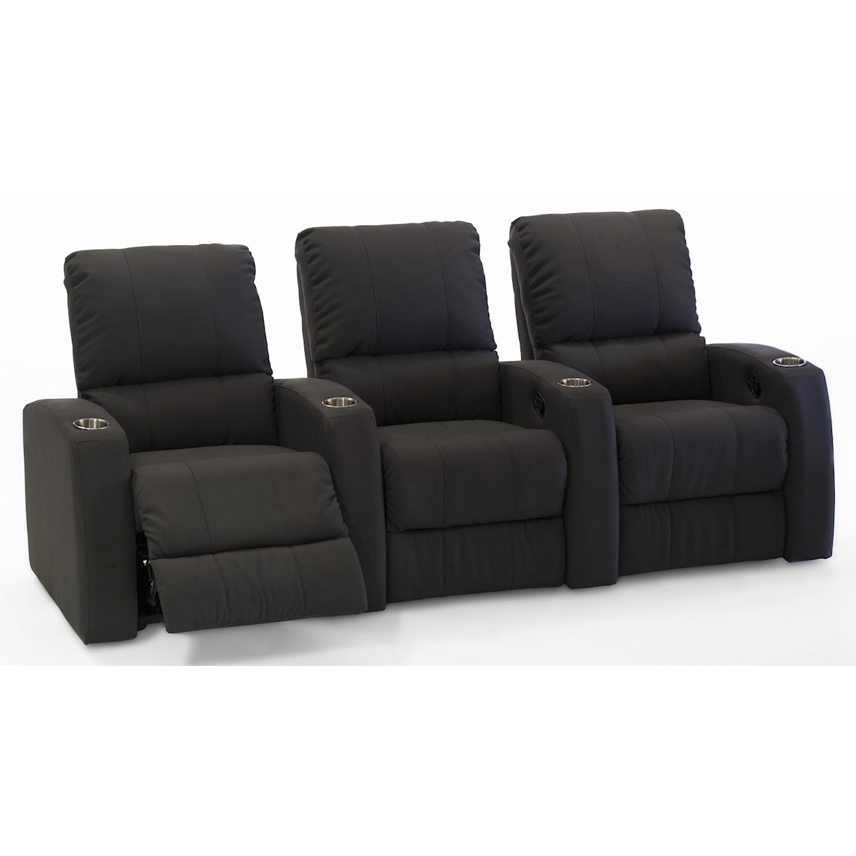 Palliser Pacifico 41920 3-Seat Power Reclining Theater Seating