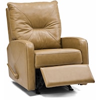 Contemporary Power Wallhugger with Center-Tufted Back