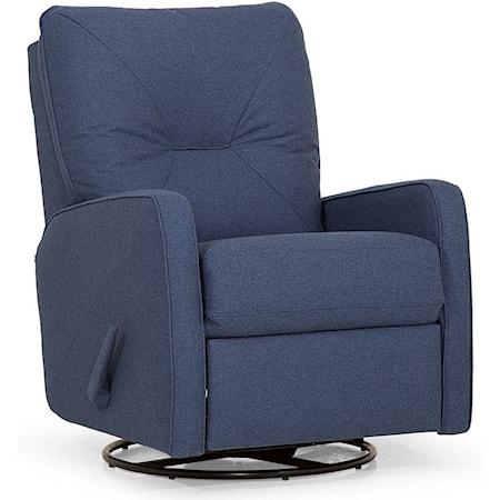 Theo Swivel Rocker with Manual Recline