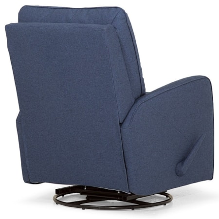 Theo Swivel Rocker with Manual Recline