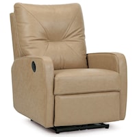 Contemporary Layflat Power Recliner