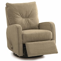 Theo Contemporary Swivel Glider Manual Recliner