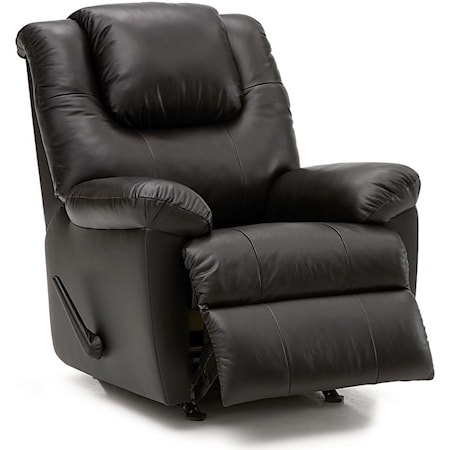 Tundra Rocker Recliner Chair with Pillow Arms