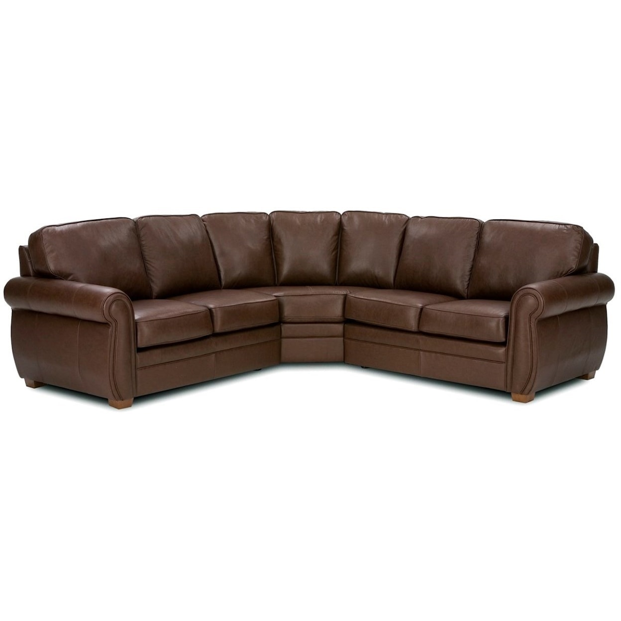 Palliser Viceroy70492 3-Piece Curved Sectional