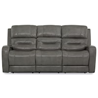 Power Reclining Sofa with Power Headrests