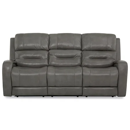 Power Reclining Sofa with USB Ports and Power Lumbar