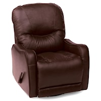 Casual Wallhugger Recliner with Sloped Track Arms