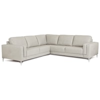 Zuri Casual 2-Piece L-Shape Sectional Sofa