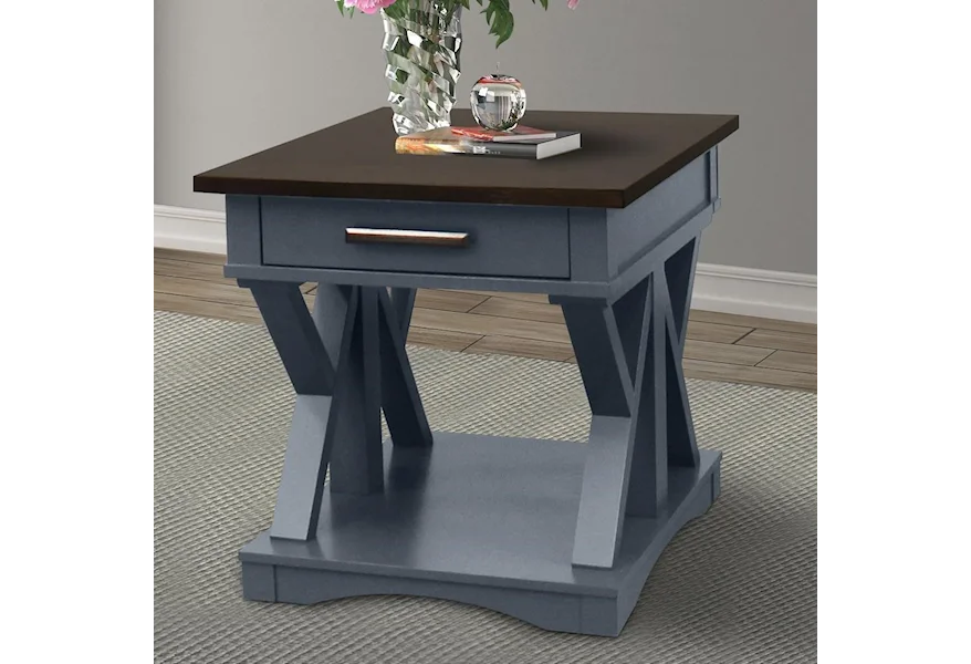 Americana Modern End Table by Parker House at Dream Home Interiors