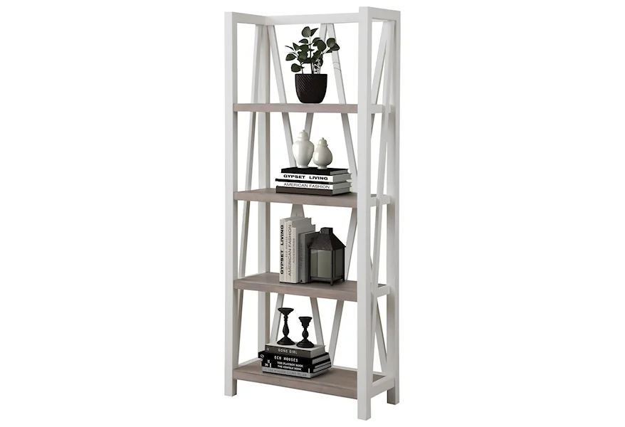 Americana Modern Etagere Bookcase by Parker House at Pilgrim Furniture City