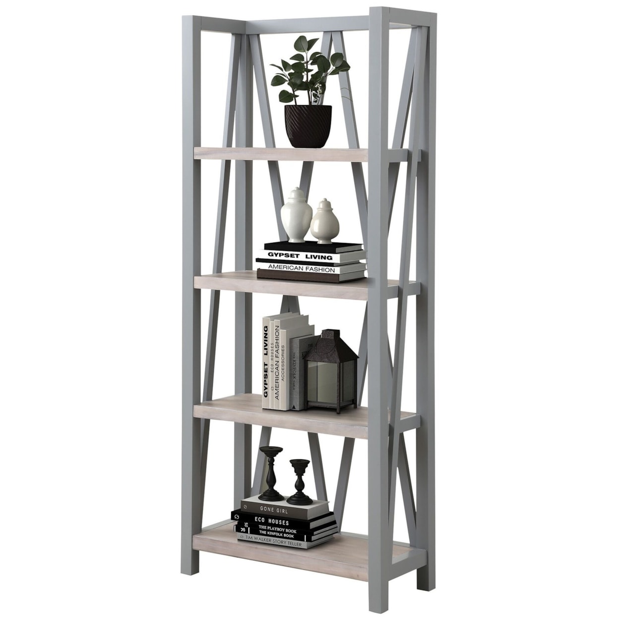 Parker House Americana Modern Etagere Bookcase